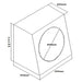 RAPTOR SUBWOOFER BOX FOR 10" SINGLE SUB BLACK - LX2001 - Homewares, Outdoor, Phone Accessories, Cases, Speakers, Headphones + More -