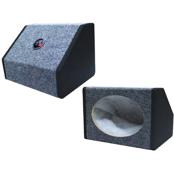 RAPTOR SPEAKER BOX 6 X 9" BLACK / GREY PAIR
