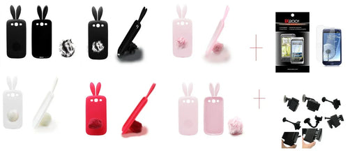 Samsung Galaxy S3 Rabbit Case Car Kit Holder - LX2001 - Homewares, Outdoor, Phone Accessories, Cases, Speakers, Headphones + More -