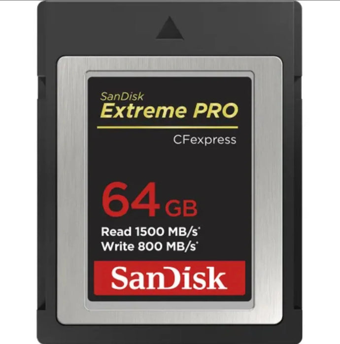 Sandisk Extreme PRO CF Card EXPRESS 64GB UP TO R1500MB/S W800MB/S - LX2001 - Homewares, Outdoor, Phone Accessories, Cases, Speakers, Headphones + More -