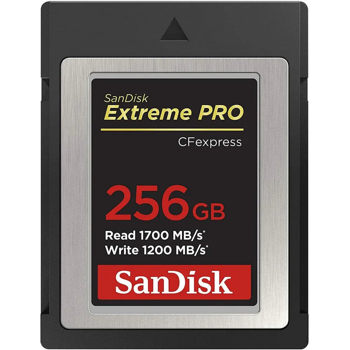Sandisk Extreme PRO CF Card CFEXPRESS 256GB UP TO R1700MB/S W1200MB/S - LX2001 - Homewares, Outdoor, Phone Accessories, Cases, Speakers, Headphones + More -
