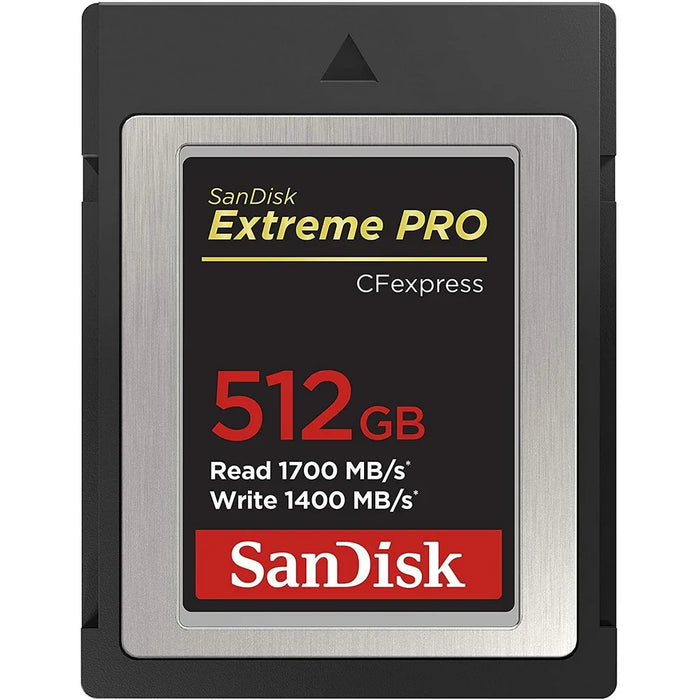 Sandisk Extreme PRO CF Card CFEXPRESS 512GB UP TO R1700MB/S W1400MB/S - LX2001 - Homewares, Outdoor, Phone Accessories, Cases, Speakers, Headphones + More -