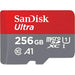 Sandisk 256GB MicroSD ULTRA MICRO SD SDHC UP TO 120MB/S CLASS 10 A1 - LX2001 - Homewares, Outdoor, Phone Accessories, Cases, Speakers, Headphones + More -