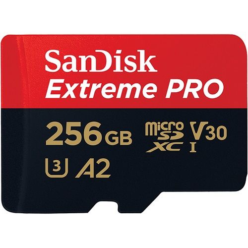 Sandisk Extreme Pro 256GB Micro SDXC Card SDSQXCZ-256G-GN6MA