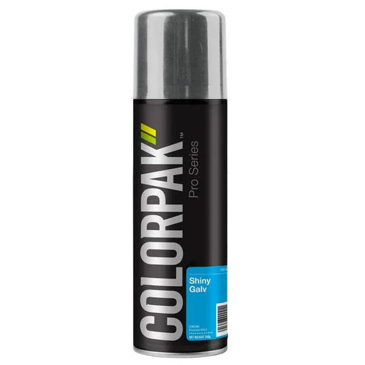 COLORPAK PRO SERIES AEROSOL SPRAYPAINT SHINY GALV - LX2001 - Homewares, Outdoor, Phone Accessories, Cases, Speakers, Headphones + More -