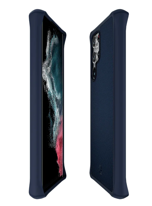 ITSKINS Samsung S22 Ultra Case Mag Ballistic Dark Blue - LX2001 - Homewares, Outdoor, Phone Accessories, Cases, Speakers, Headphones + More -
