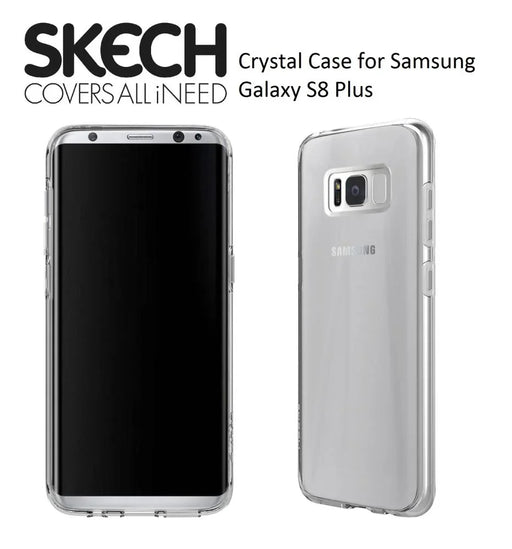 Samsung Galaxy S8+ / S8 Plus SKECH Crystal Case SK52-CRY-CLR - LX2001 - Homewares, Outdoor, Phone Accessories, Cases, Speakers, Headphones + More -