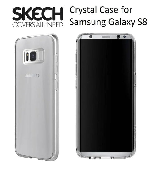 Samsung Galaxy S8 SKECH Crystal Case SK51-CRY-CLR - LX2001 - Homewares, Outdoor, Phone Accessories, Cases, Speakers, Headphones + More -