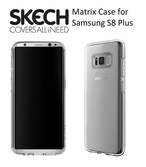 Samsung Galaxy S8+ S8 Plus SKECH Matrix Crystal Case SK52-MTX-CLR - LX2001 - Homewares, Outdoor, Phone Accessories, Cases, Speakers, Headphones + More -