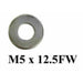 m5 x 12.5 x 1mm flat round zinc washer - bag of 100 - LX2001 - Homewares, Outdoor, Phone Accessories, Cases, Speakers, Headphones + More -