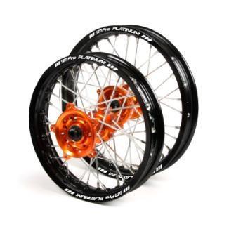 WHEEL SET SMPRO FRONT &REAR ORANGE HUB BLACK RIMS 21 FRONT 19 REAR KTM125 150 250SX 250 350 450SXF - LX2001 - Homewares, Outdoor, Phone Accessories, Cases, Speakers, Headphones + More -