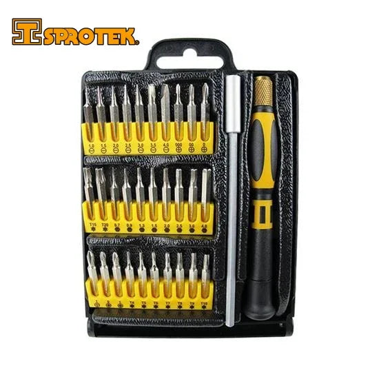 SPROTEK 32pc Precision Screwdriver Set TC-STD6010 - LX2001 - Homewares, Outdoor, Phone Accessories, Cases, Speakers, Headphones + More -