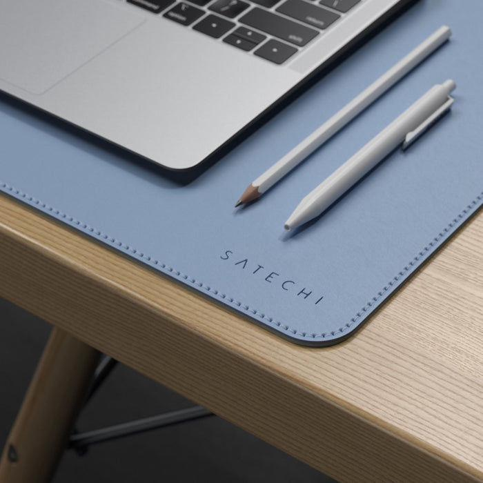 Satechi Dual Sided Eco-Leather Deskmate (Blue)