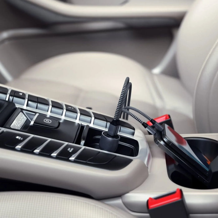 Satechi 40W Dual USB-C PD Car Charger (Space Grey) - LX2001 - Homewares, Outdoor, Phone Accessories, Cases, Speakers, Headphones + More -