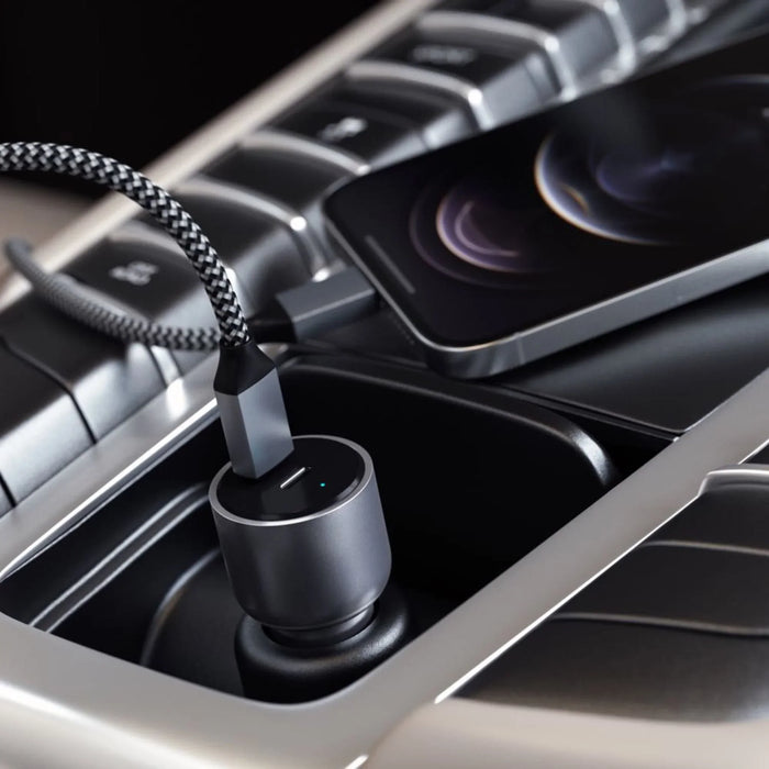 Satechi 40W Dual USB-C PD Car Charger (Space Grey) - LX2001 - Homewares, Outdoor, Phone Accessories, Cases, Speakers, Headphones + More -