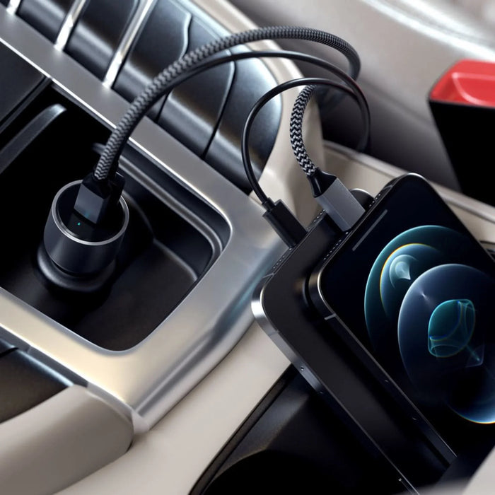 Satechi 40W Dual USB-C PD Car Charger (Space Grey) - LX2001 - Homewares, Outdoor, Phone Accessories, Cases, Speakers, Headphones + More -