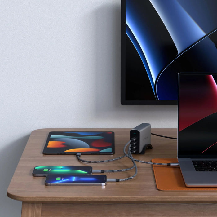 Satechi 165W USB-C 4-Port PD GaN Charger - LX2001 - Homewares, Outdoor, Phone Accessories, Cases, Speakers, Headphones + More -