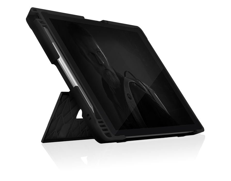 STM Microsoft Surface Pro 7 Dux Shell Case - Black STM-222-260L-01 765951764615
