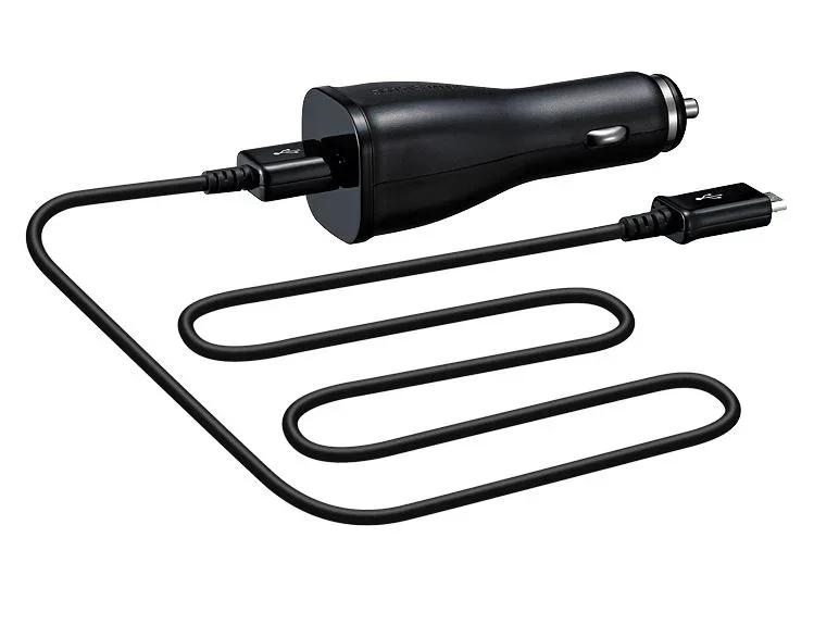 Samsung 2 Amp Micro USB In-Car Charger + Ultimo Lightning Cable ECA-U21CBEGSTD 9419063074148 - LX2001 - Homewares, Outdoor, Phone Accessories, Cases, Speakers, Headphones + More -