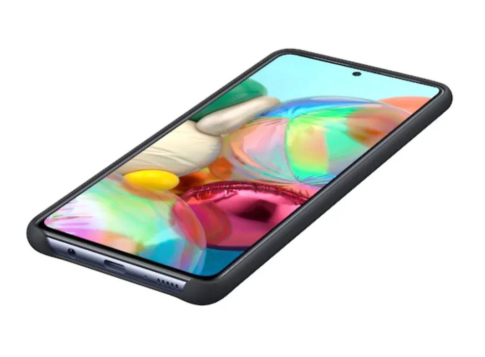 Samsung A71 Silicone Cover - Black EF-PA715TBEGWW - LX2001 - Homewares, Outdoor, Phone Accessories, Cases, Speakers, Headphones + More -