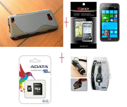 Samsung Ativ S I8750 Case Car Charger 16GB MicroSD - LX2001 - Homewares, Outdoor, Phone Accessories, Cases, Speakers, Headphones + More -