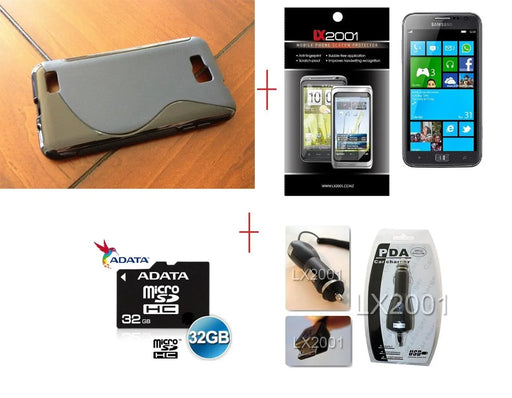 Samsung Ativ S I8750 Case Car Charger 32GB MicroSD - LX2001 - Homewares, Outdoor, Phone Accessories, Cases, Speakers, Headphones + More -