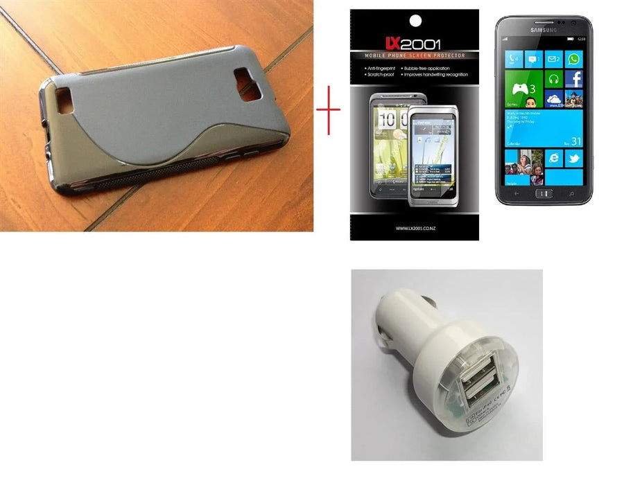 Samsung Ativ S I8750 Case DUAL Charger - LX2001 - Homewares, Outdoor, Phone Accessories, Cases, Speakers, Headphones + More -