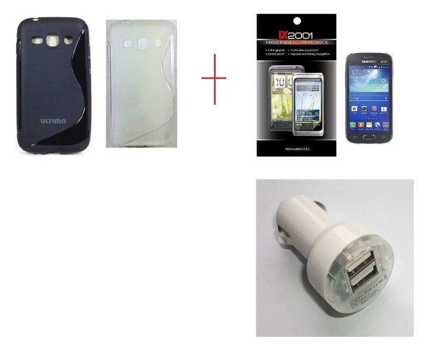 Samsung Galaxy Ace 3 Gel Case USB Car Charger - LX2001 - Homewares, Outdoor, Phone Accessories, Cases, Speakers, Headphones + More -