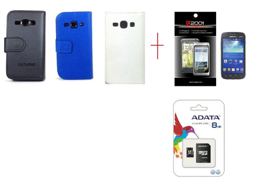 Samsung Galaxy Ace 3 Leather Case + 8GB MicroSD - LX2001 - Homewares, Outdoor, Phone Accessories, Cases, Speakers, Headphones + More -