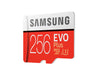 Samsung Evo Plus 256GB Micro SDHC Memory Card with SD Adapter MB-MC256GA/APC - LX2001 - Homewares, Outdoor, Phone Accessories, Cases, Speakers, Headphones + More -