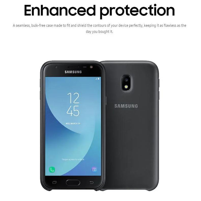 Samsung Galaxy J3 Pro Dual Case - Black EF-PJ330CBEGME - LX2001 - Homewares, Outdoor, Phone Accessories, Cases, Speakers, Headphones + More -