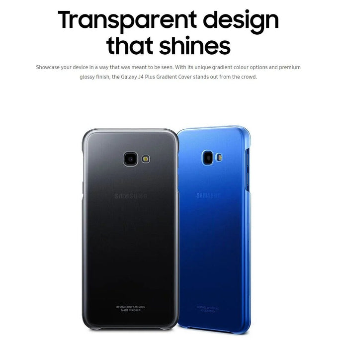 Samsung Galaxy J4+ / J4 Plus Gradation Protective Case - Black EF-AJ415CBEGWW 8801643587628 - LX2001 - Homewares, Outdoor, Phone Accessories, Cases, Speakers, Headphones + More -