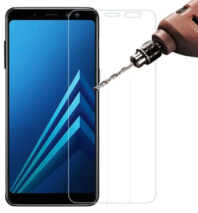 Samsung Galaxy J8 Tempered Glass Screen Protector - LX2001 - Homewares, Outdoor, Phone Accessories, Cases, Speakers, Headphones + More -
