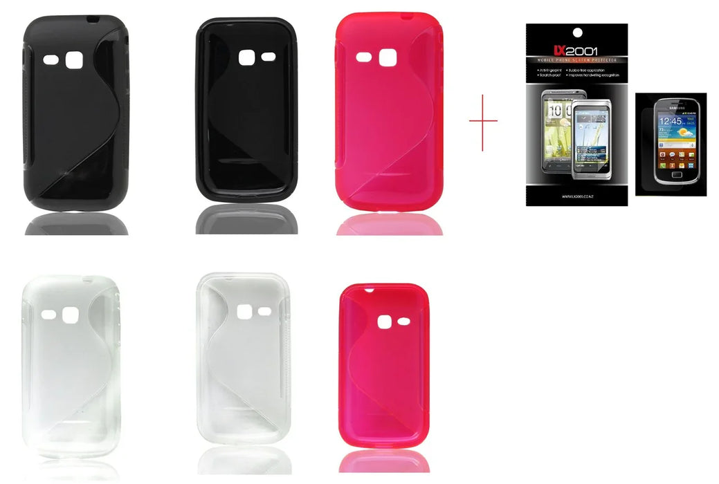 Samsung Galaxy Mini 2 Case + Screen Protector - LX2001 - Homewares, Outdoor, Phone Accessories, Cases, Speakers, Headphones + More -