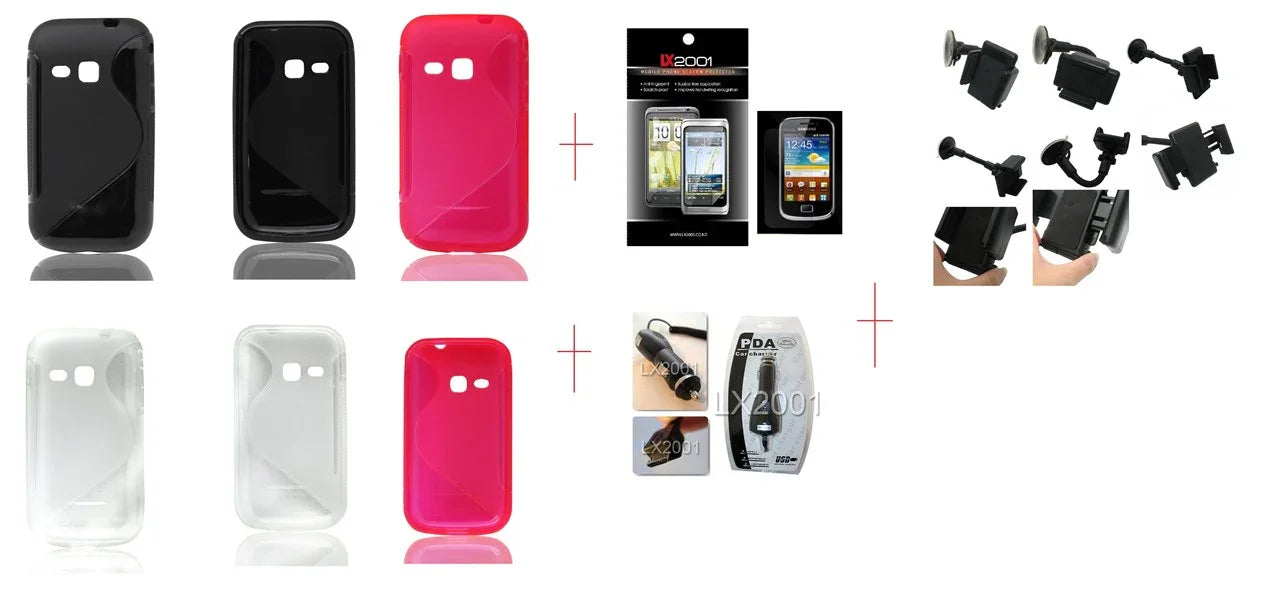 Samsung Galaxy Mini 2 s6500 Case Charger Kit - LX2001 - Homewares, Outdoor, Phone Accessories, Cases, Speakers, Headphones + More -