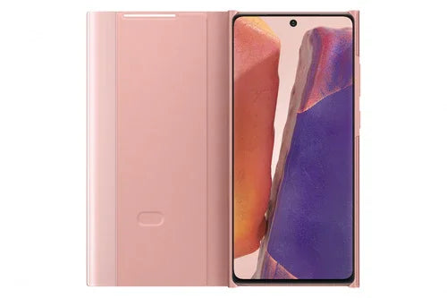 Samsung Galaxy Note 20 6.7" Smart Clear View Cover - Copper Brown EF-ZN980CAEGWW 8806090558399 - LX2001 - Homewares, Outdoor, Phone Accessories, Cases, Speakers, Headphones + More -