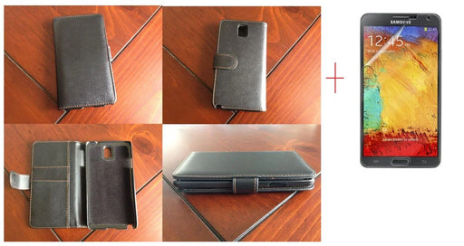 Samsung Galaxy Note 3 Leather Case + Screen Protector - LX2001 - Homewares, Outdoor, Phone Accessories, Cases, Speakers, Headphones + More -