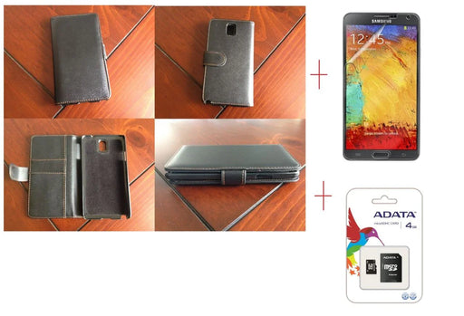 Samsung Galaxy Note 3 Leather Case SP 4GB MicroSD - LX2001 - Homewares, Outdoor, Phone Accessories, Cases, Speakers, Headphones + More -