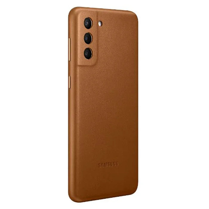 Samsung Galaxy S21+ 6.7" Genuine Leather Cover Case - Brown EF-VG996LAEGWW 8806090962127 - LX2001 - Homewares, Outdoor, Phone Accessories, Cases, Speakers, Headphones + More -