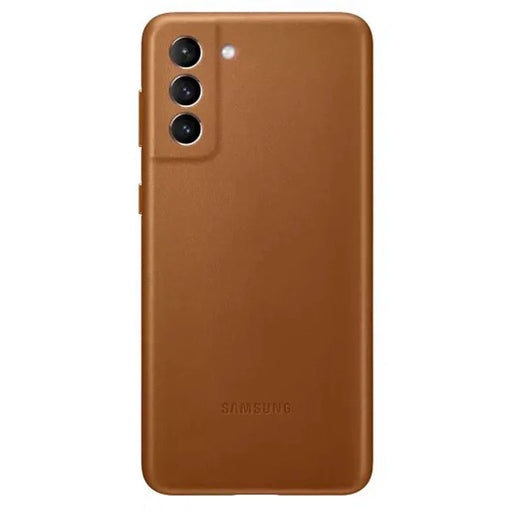Samsung Galaxy S21+ 6.7" Genuine Leather Cover Case - Brown EF-VG996LAEGWW 8806090962127 - LX2001 - Homewares, Outdoor, Phone Accessories, Cases, Speakers, Headphones + More -