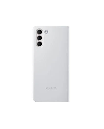 Samsung Galaxy S21+ 6.7" Smart Clear View Cover Case - Gray EF-ZG996CJEGWW 8806090837661 - LX2001 - Homewares, Outdoor, Phone Accessories, Cases, Speakers, Headphones + More -