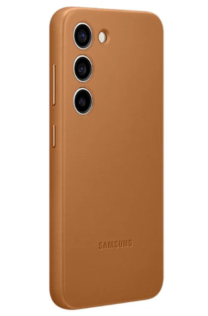Samsung Galaxy S23 6.1" Leather Case - Camel - LX2001 - Homewares, Outdoor, Phone Accessories, Cases, Speakers, Headphones + More -