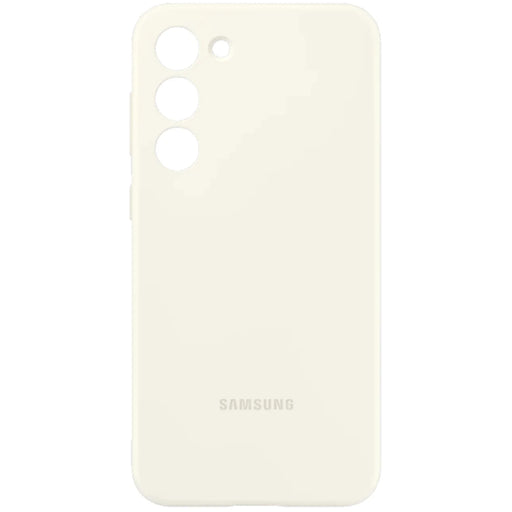 Samsung Galaxy S23+ 6.6" Silicone Case - Cream - LX2001 - Homewares, Outdoor, Phone Accessories, Cases, Speakers, Headphones + More -