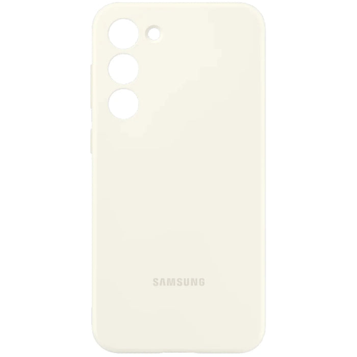 Samsung Galaxy S23+ 6.6" Silicone Case - Cream - LX2001 - Homewares, Outdoor, Phone Accessories, Cases, Speakers, Headphones + More -