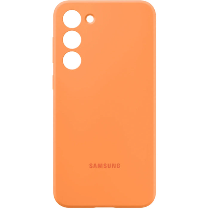 Samsung Galaxy S23+ 6.6" Silicone Case - Orange - LX2001 - Homewares, Outdoor, Phone Accessories, Cases, Speakers, Headphones + More -
