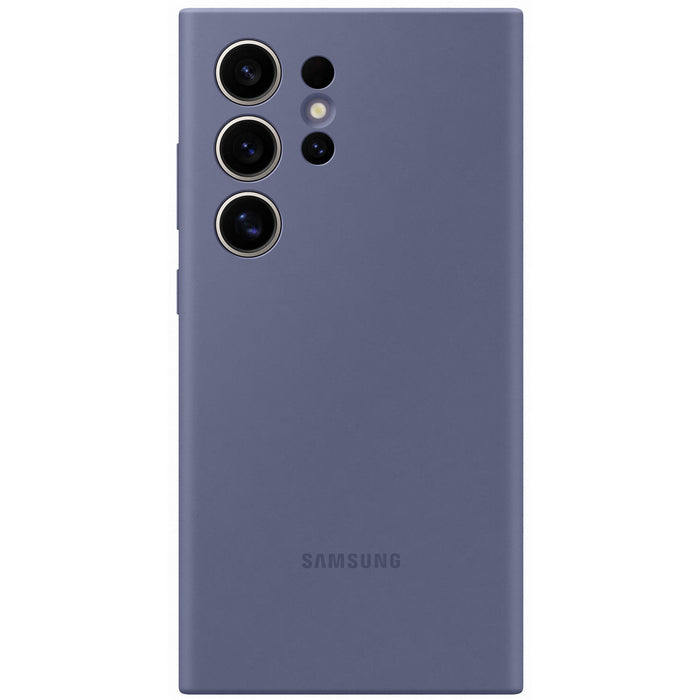 Samsung Galaxy S24 Ultra 6.8" Silicone Case - Violet