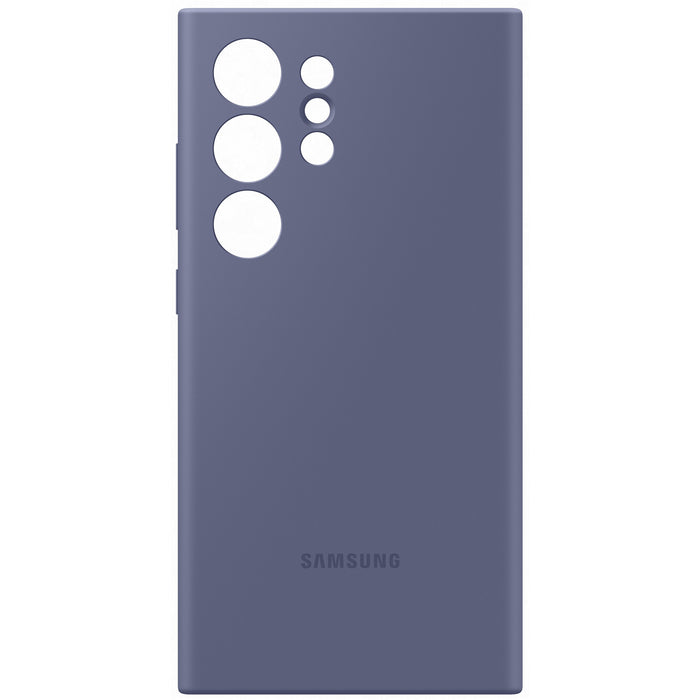 Samsung Galaxy S24 Ultra 6.8" Silicone Case - Violet