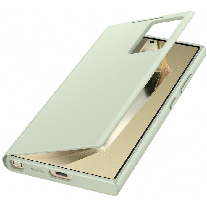 Samsung Galaxy S24 Ultra 6.8" Smart View Wallet Case - Light Green