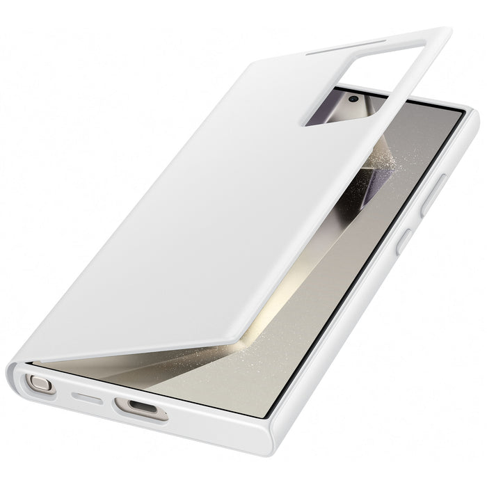 Samsung Galaxy S24 Ultra 6.8" Smart View Wallet Case - White