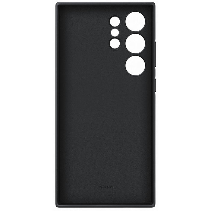 Samsung Galaxy S24 Ultra 6.8" Vegan Leather Case - Black